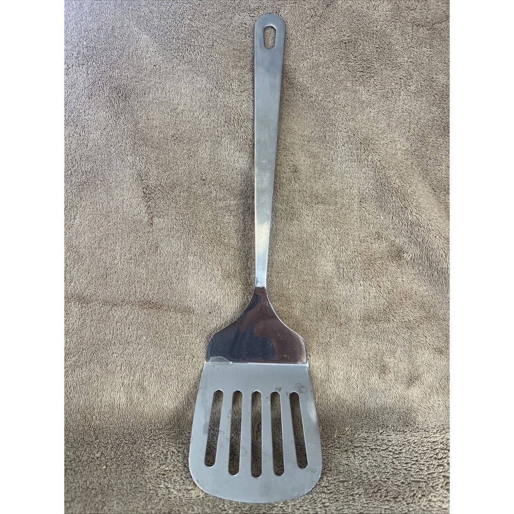 Wolfgang Puck Cafe Collection Slotted Stainless‎ Steel Spatula, 12.75, Gourmet